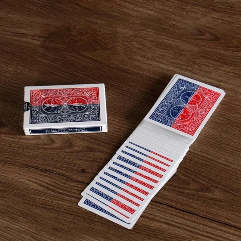 1 Deck of 52 Shades of Red V1 Shin Lim Magic Trick for Professional Magicians Close-Up Trick