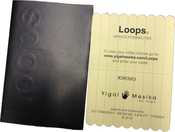 (1 Pack) - Loops - Magic Trick - Includes Five Loops and Detailed Instructions