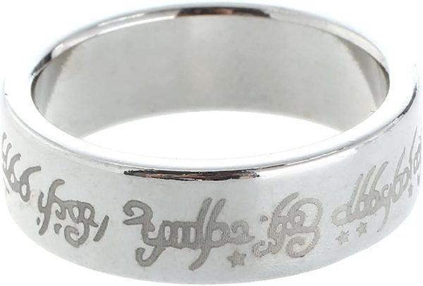 1 x Magic Magnetic Ring Magic Trick Magic Silver Color Skillful and Professional