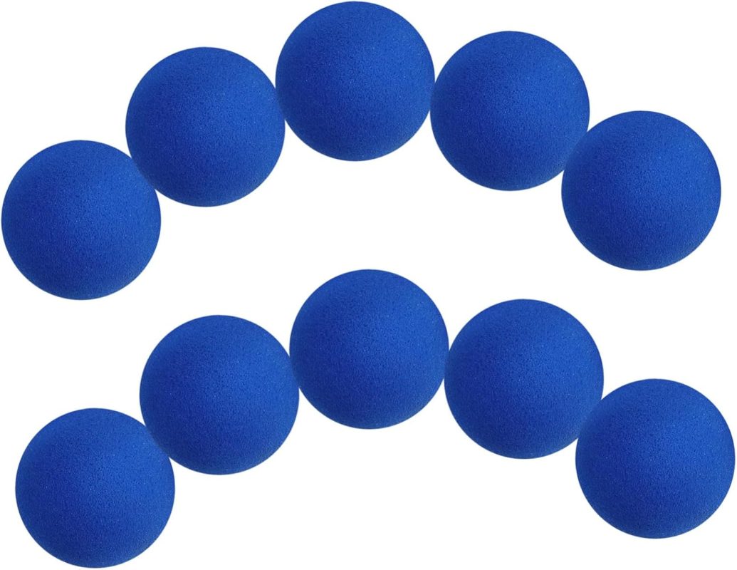 10 Pieces Soft Sponge Balls for and Cosplay Round for Tricks Interaction Parties and
