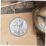 American Liberty Souvenir Coin Collection Gift Home Decor Silver - Imagen 5