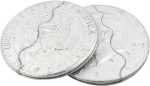 Bottle Coin Folding Coin Close Up Magic Magic Coin Props for Close Up Magic Show Magic Trick with Folding Coins - Imagen 4