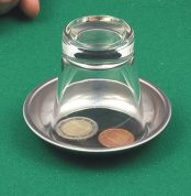 Coin Through The Glass with Explaining Video for Your Easy Understanding Collectible Magic Tricks