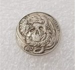 Best Morgan US Dollar Coins – 1937 Old Hobo Nickel Coin – Old Coin Collecting-US Dollar USA Old Morgan Dollar – Plated US Coins Good Service - Imagen 4