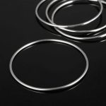 10cm 4 Chain Chinese Ring Fence Magic Trick Accessories Close Up Magic Classic Toys - Imagen 6