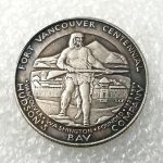 Luxury 1925 Fort Vancouver Half Dollar Couple Pocket Art Coins Romantic USA Decision Coin Commemorative Lucky Coin + Default Gift Bag - Imagen 3