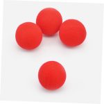 10pcs Red Sponge Balls for Magic Tricks Party Accessories and Fun Surprises Performances for Events like Weddings and Graduations - Imagen 6
