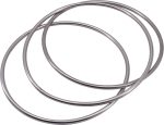 3pcs Chinese Metal Rings Magic Tricks for Magicians Magic Accessories - Imagen 2