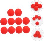 Red Sponge Balls 4.5cm Cosplay Props and Tricks for Events Gifts for Halloween and Birthday 10 Units - Imagen 6