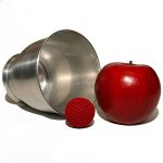 SUMAG Aluminum Chop Cup (Wide Mouth) Magnetic Chop Cup Magic Tricks Cup and Close-up Balls Magic Show Trick Props - Imagen 3