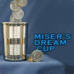 MilesMagic Magician's Miser's Dream Glass Gimmick Produce, Disappear, Appear or Catching Coins from Mid Air Real Dollar Catcher Magic Trick - Imagen 5