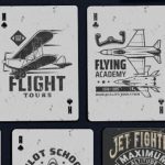SOLOMAGIA Jet Fighter Playing Cards - Imagen 4