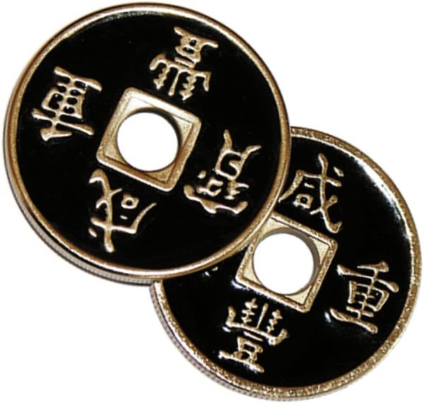 Travel a Chinese Coin with Explaining Video for Your Easy Understanding Collectible Magic Tricks