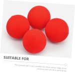 10piezas Bolas De Esponja Rojas para Trucos Clásicos Callejeros Accesorios De Actuación Suministros De Mago Juguete De Truco para Shows De - Imagen 5