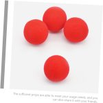 10piezas Bolas De Esponja Rojas para Trucos Clásicos Callejeros Accesorios De Actuación Suministros De Mago Juguete De Truco para Shows De - Imagen 6