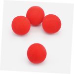 10piezas Bolas De Esponja Rojas para Trucos Clásicos Callejeros Accesorios De Actuación Suministros De Mago Juguete De Truco para Shows De - Imagen 8
