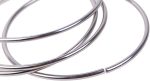 niceeshop (TM) Mystery Close Through Magic Four Rings Kit Connected with Instructions (Silver, Set of 4) - Imagen 4