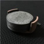 SUMAG Magietricks 10 Pcs Palming Coins Magic Tricks Super Thin Magic Coins Near Street Illusion Accessories Appear/Disappear Magicians Stage Props (Morgan Version with - Imagen 4