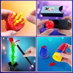 Heyzeibo Magic Game - 60+ Magic Tricks for Kids, Kids Magic Game with Magic Wand and Instructions, Ideal Gift for Kids, Girls, Toddlers, Beginners - Imagen 3