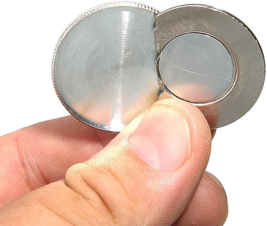 Generic 1 Special Butterfly Magnetic Coin Magic Trick Accessory for Stage and Street Magic, Ages 6+, Includes 1 Trick and Online Tutorial - Imagen 3