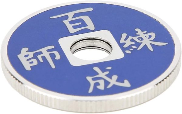 Hztyyier Chinese Coin Magic Tricks, Color Change Magic Trick Coin for Close-Up Illusion Trick Accessories Accessories