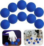 10 Pieces Magic Sponge Ball Tricks Accessories DIY Party Accessories Wizard Trick Accessories Festive Sponge Balls Round Shape Blue ifundom - Imagen 7