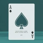 SOLOMAGIA Black Roses Casino V4 Playing Cards - Imagen 2