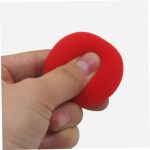 Abaodam 10piezas Bola De Esponja Roja para Cosplay Bolas De Esponja para Festivales Accesorios para Trucos Decoraciones De Accesorios para Presentaciones De Trucos De para Fiestas - Imagen 9