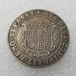 Antique Silver Plated Silver Coin and Antique Handcrafted Copper, Silver Dollar Coin #652 - Imagen 5