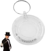 Magia con Monedas | Retire el Llavero del Rompecabezas Monedas,Juguete Moneda Que desaparece, Accesorios mágicos Que desaparecen Monedas, Truco mágico Monedas - Imagen 8