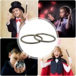 Magic Connecting Rings, Magic Tricks, Double Rings | Double Magic Magnets Connecting Rings for Magic Tricks | Magic Double Rings Connecting Rings, Professional Magician, Spell - Imagen 4