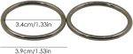 Magic Connecting Rings, Magic Tricks, Double Rings | Double Magic Magnets Connecting Rings for Magic Tricks | Magic Double Rings Connecting Rings, Professional Magician, Spell - Imagen 5