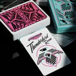 SOLOMAGIA FULTON'S Thunderbird Room Turquoise Edition Playing Cards - Imagen 4