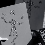 SOLOMAGIA FULTONS October Tombstone Grey Playing Cards - Imagen 2
