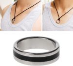 Rare Earth Classic Lady Ring Strong Magnetic Rings PK Magic Tricks Pro Magic Accessories Rings Sliver A - Imagen 3