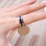Rare Earth Classic Lady Ring Strong Magnetic Rings PK Magic Tricks Pro Magic Accessories Rings Sliver A - Imagen 8
