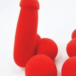 Esponja de Broma de plátano, pequeña Esponja para Hermano con 4 Bolas Rojas, Accesorios mágicos de Escenario Divertidos, Trucos Broma de Broma de Broma para Adultos ,2 Sets - Imagen 5