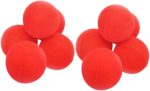 Yardwe 10 Sponge Balls for Parties Performance Accessories Tricks Round Sponge Balls for Babies Mini Halloween Sponge Balls for Parties Performance Balls