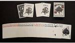 SOLOMAGIA Rose Elites - Old Masters (Black) Marked Deck Playing Cards - Imagen 3