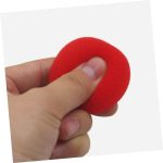 BESTonZON 10 Piezas Bola De Esponja Roja Mágica para Trucos Clásicos Callejeros Accesorios De Actuación Juguete De Truco Adultos Suministros De Mago Esponja Magica Pelota - Imagen 6