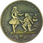 Gemelolandia | 1741 Original Replica Lezo Blas Coin | Unique Collectible Coins For Exclusive and Original Gifts or For Collectors | Hobbies, Entertainment For All Ages, Brass, without gem