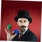 POPETPOP 10piezas Bolas De Esponja Suaves para Trucos Redondas Accesorios para Actuaciones Interactivas y Fiestas para Magos y Trucos De Bricolaje - Imagen 5