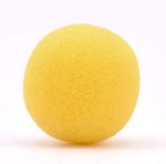 50 Pieces 2" Sponge Red Magic Ball, Super Soft Magic Ball, Closeup Magic Show Trick Props (1"), Yellow) - Imagen 3