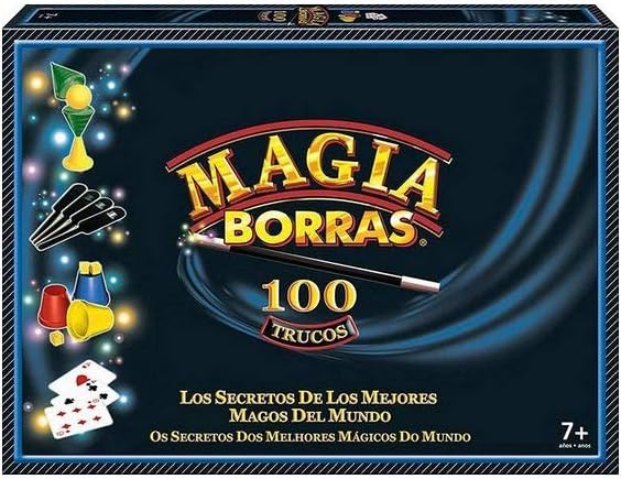 Educa Borras - Classic Magic with the 100 Most Original and Fun Tricks, Magician's apprentices will find a Manual with All Tricks explained Step by Step, Starting from 7 years (24048)