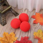 Sponge Ball 10 Pieces 3.5cm Accessories for Finger Tricks Sponge Balls Street Clical Stage Tricks Red - Imagen 6