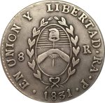 35mm Pure Copper Silver Plated Antique Silver Dollar Argentina Coin 9 Years Different Crafts Commemorative Coin Collectible Coin-1827 - Imagen 3