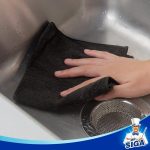 MR.SIGA Microfiber Cleaning Cloth, Multipurpose Cleaning Towels, Set of 12, Black - Imagen 4