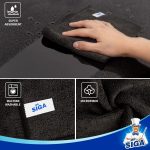 MR.SIGA Microfiber Cleaning Cloth, Multipurpose Cleaning Towels, Set of 12, Black - Imagen 6