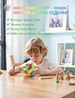 ROXENDA 3x3x3 (9cm) Giant Magic Cube - High Performance Cube Without Stickers, Educational Toy Children and Adults - Imagen 5