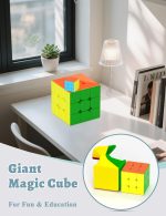 ROXENDA Magic Cube Puzzle 3x3 Giant 18.8CM, Giant Speed Cube for Parties, Family Games and Leisure, Fun Puzzle Toy - Imagen 4